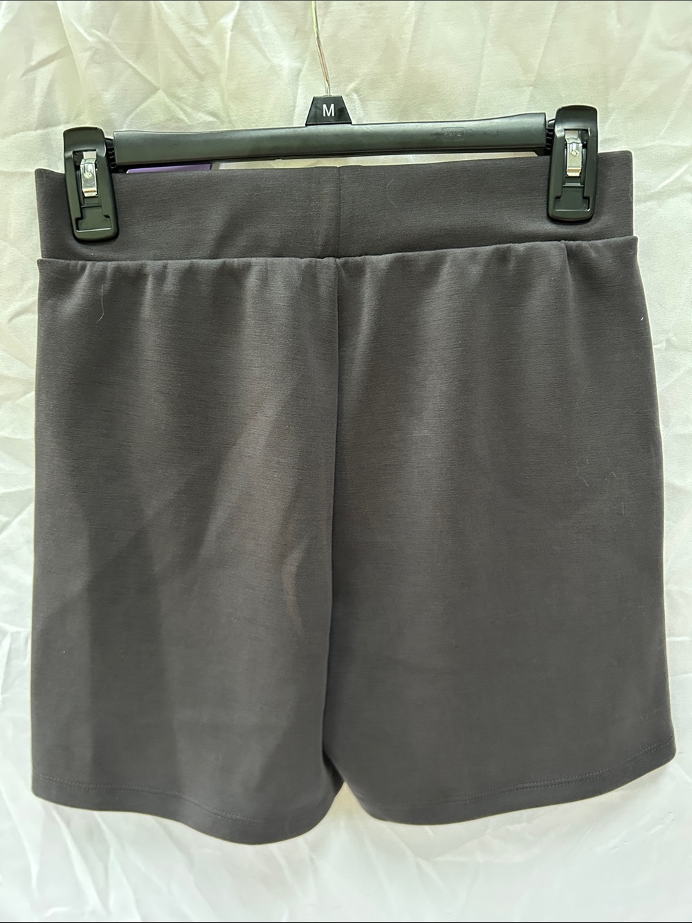 Lazy pants Sandwashed High-Rise Athletic Shorts 5” Size XS — Charcoal Gray NWT